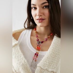 Free People Beachriders Bolo Necklace